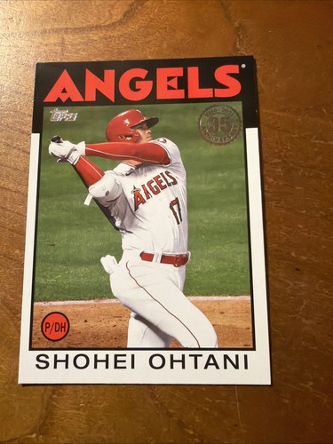 2021 Topps Update Shohei Ohtani 1986 35th Anniversary Insert #86B-27 Angels NM