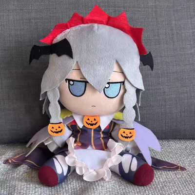 TouHou Project Fumo Izayoi Sakuya Plush Doll Stuffed 20CM Helloween version