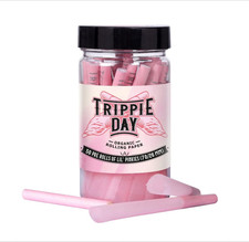 Lil' Pinkies 50 Pack Single Size Pre Rolled Cones 70/26Mm Vegan Non GM