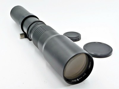 Kimunor 500mm f8 tele lens, T-mount, with caps and pouch