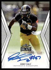 2014 Leaf Draft Autographs Kony Ealy Auto RC Missouri Tigers #A-KE1 *Noles2148*