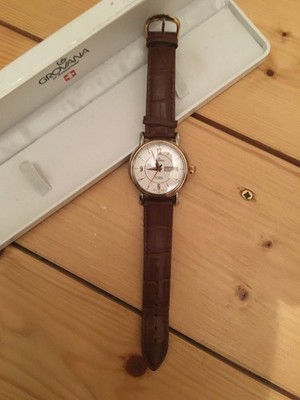 GROVANA 21 Juwels Automatik Herren Uhr Swiss Made gebraucht