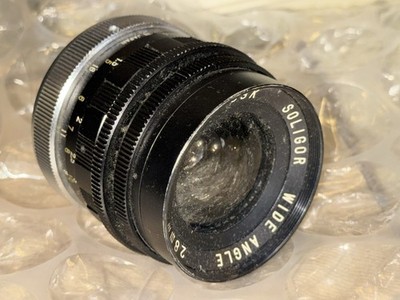 Vintage Soligor Wide Angle 28mm 1:28 No.3133K AS IS