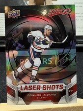 2019-20 Upper Deck MVP Laser Shots Red #S5 Connor McDavid