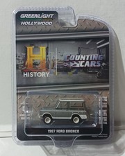 GREENLIGHT HOLLYWOOD: "1967 Ford Bronco" Counting Cars 1:64 NIP- 2024