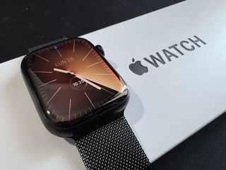 Apple Watch Series 7 45 mm titanio negro espacial GPS celular