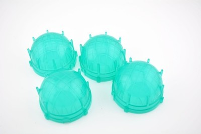 Monopoly Space game replacement part pieces - large blue domes