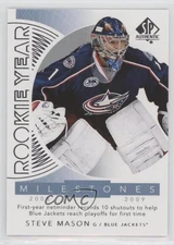 2017-18 SP Authentic Rookie Year Milestones Steve Mason #RYM-SM 0a4