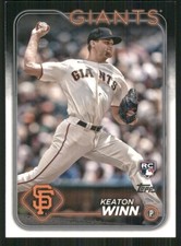 2024 Topps #83 Keaton Winn San Francisco Giants Baseball Card 35133