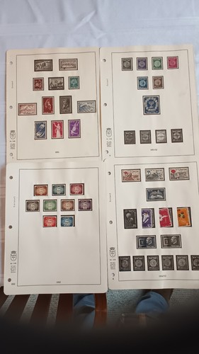 ISRAEL STAMP COLLECTION  1948-64 Doar Ivri  300+ stamps, Vintage album  - Bild 4 von 14