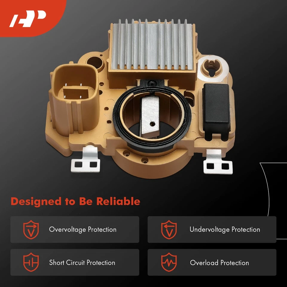 Regulador de alternador A-Premium 14,5 volts para Honda Fit 2007 2008 2009 L4 1,5L - Imagem 4 de 4