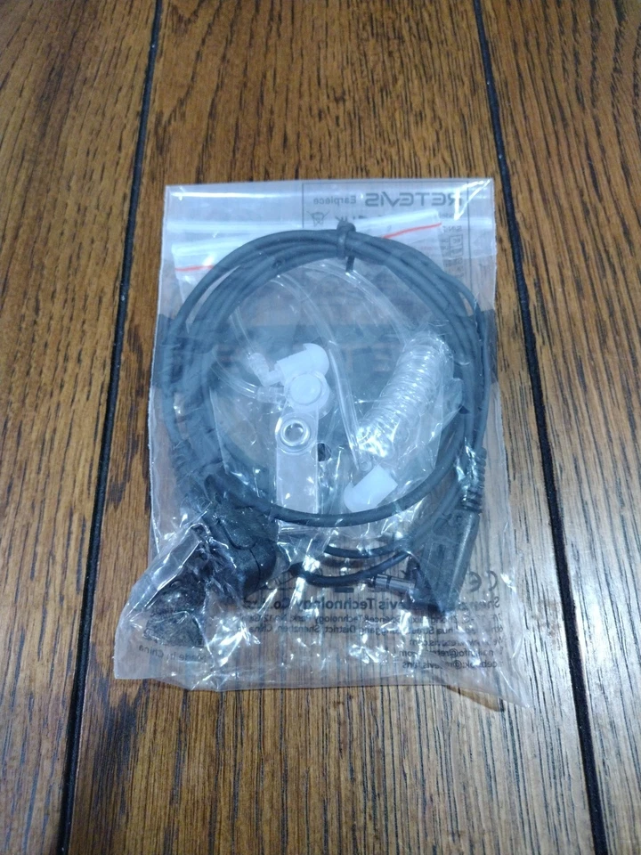 New (Unused) Walkie Talkie Earpieces Retevis EAK001 Acoustic Tube Headset C9003A - Image 3 of 4