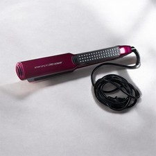 Conair InfinitiPRO 1.5" Tourmaline Ceramic Flat Iron Hair Straightener, Fuchsia