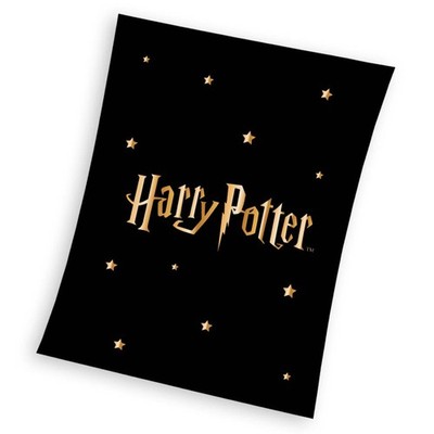 Harry Potter Decke Stars | 130x170 cm | Tagesdecke Kuscheldecke