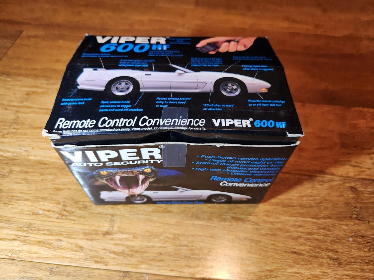 VIPER Auto security Model V70 一式 Vintage VIPER 600HF Auto Security Remote Control Alarm System Kit
