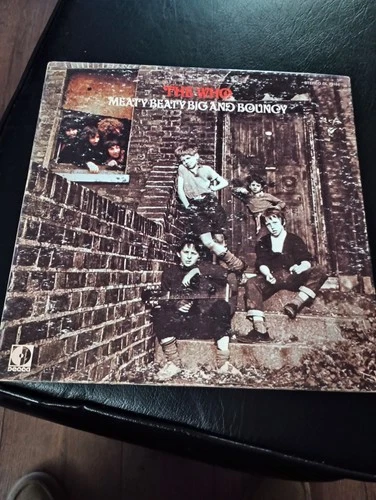 THE WHO 1971 LP MEATY BEATY BIG AND BOUNCY FIRST PRESSING, 7-12934 E-7 1 *  2