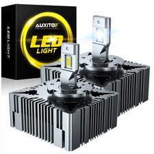 LED D5S Headlight High-Low Bulbs Replace For HID chevy Silverado GMC Sierra 1500