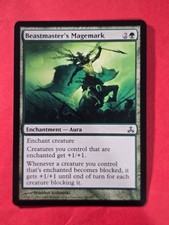 2006 Magic The Gathering Guildpact #80 Beastmaster's Magemark, C, NF, cd4