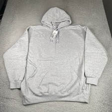 Pro Club Hoodie Mens 2XL Gray Fleece Pullover Heavyweight NEW NWT