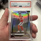 2024 Panini Prizm Bo Nix Silver PSA 9 MINT Rookie RC #309 Denver Broncos
