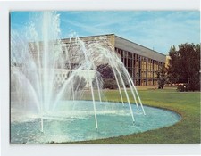 Postcard Fountain At Harmonie Heilbronn Am Neckar Germany