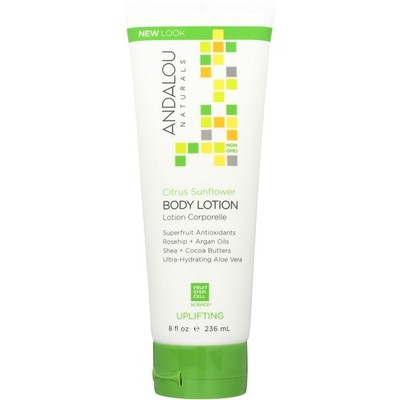 Andalou Naturals Citrus Sunflower Body Lotion 8 Oz