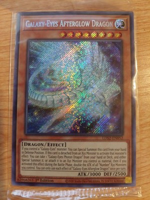 Galaxy-Eyes Afterglow Dragon - LDS2-EN052 - Mint (Sealed) - Secret Rare - 1st