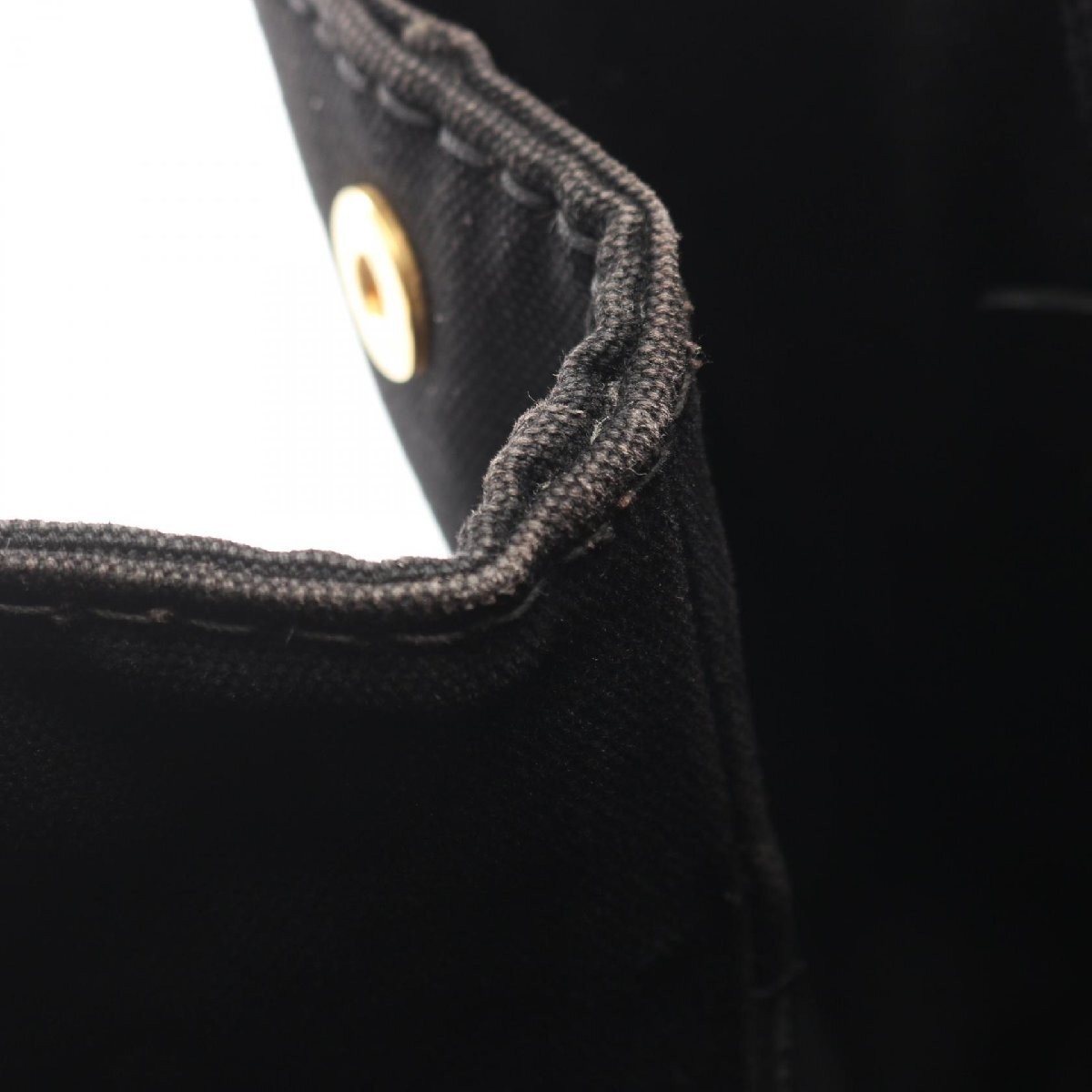 PRADA CANAPA Canvas Tote Bag Used Ladies from japan thumbnail 5