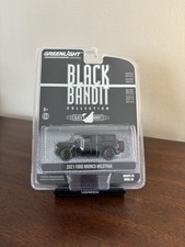 Greenlight 2021 Ford Bronco Wildtrak 1/64 Scale Black Bandit Series 25