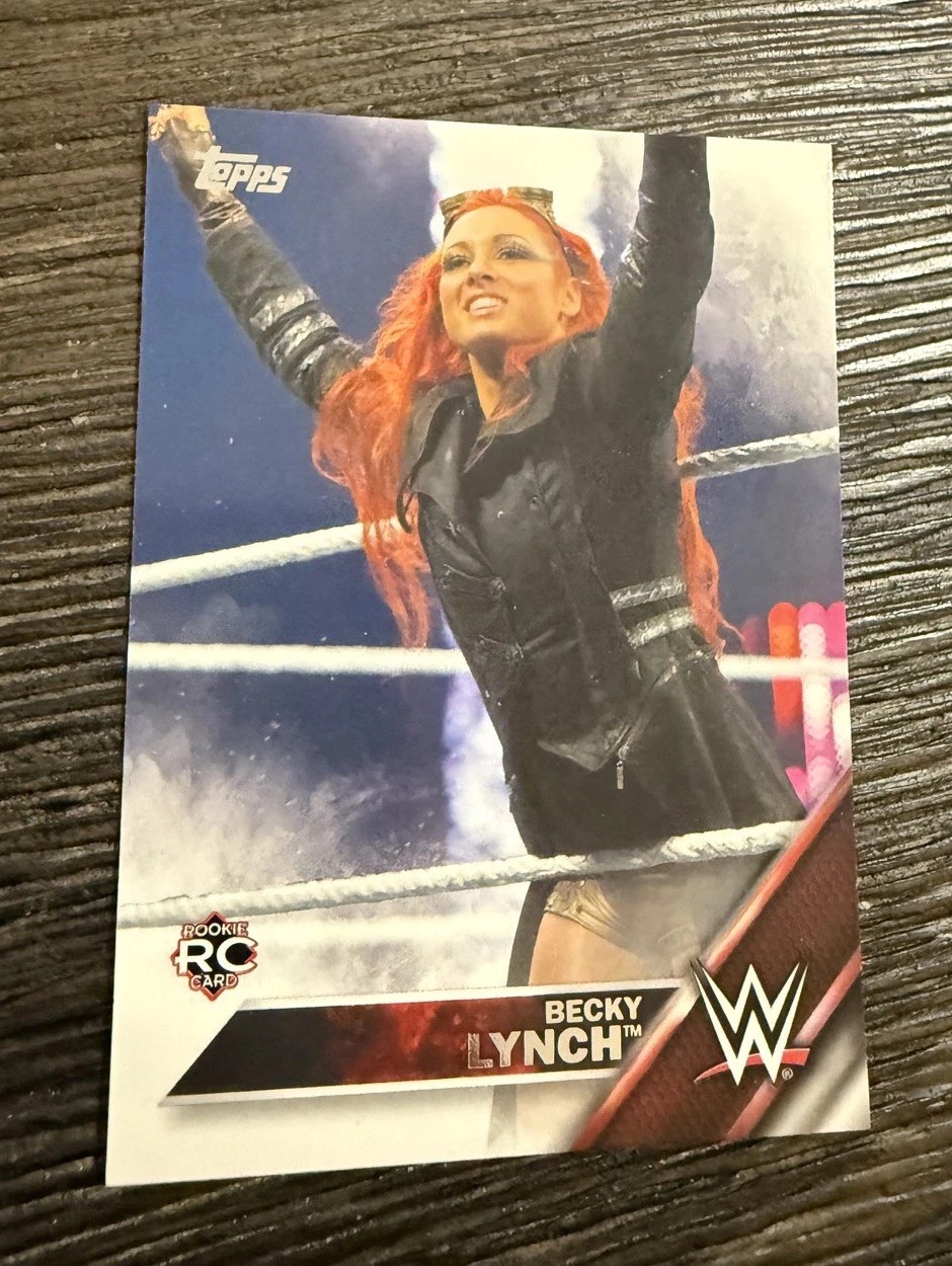 2016 Topps WWE - Becky Lynch #5 (RC)