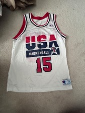 Magic Johnson #15 Lakers 1984 Dream Team NBA Nike Olympics Jersey Size M