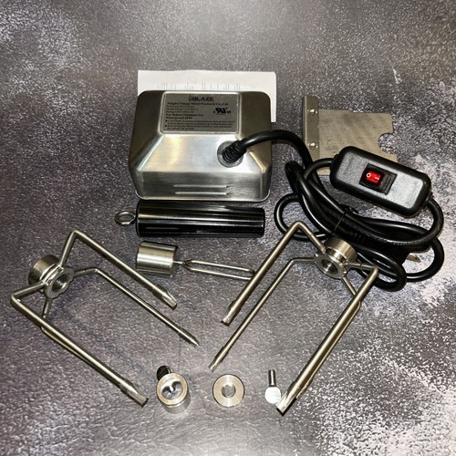 Blaze Rotisserie Kit for Grills EZUse-110VMD-A Tested Working No Spit Rod