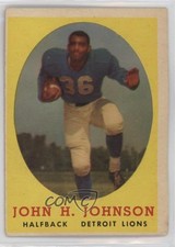 1958 Topps John Henry Johnson #75 HOF 0z0n