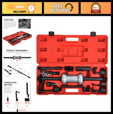 13pc 10lb Dent Puller Slide Hammer Set - Auto Body Repair Tool Kit For Garage 13pc 10lb Dent Puller Slide Hammer Set - Auto Body Repair Tool Kit For Garage