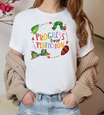 Progress Over Perfection Teacher Comfort Tee
