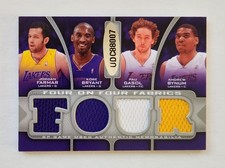 2009-10 UD SP Game Used Kobe Bryant Kevin Garnett Pierce Rondo Gasol Jersey /99