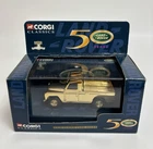 Vintage Corgi Classics Gold Plated Land Rover 07103 50 Years Of Land Rover