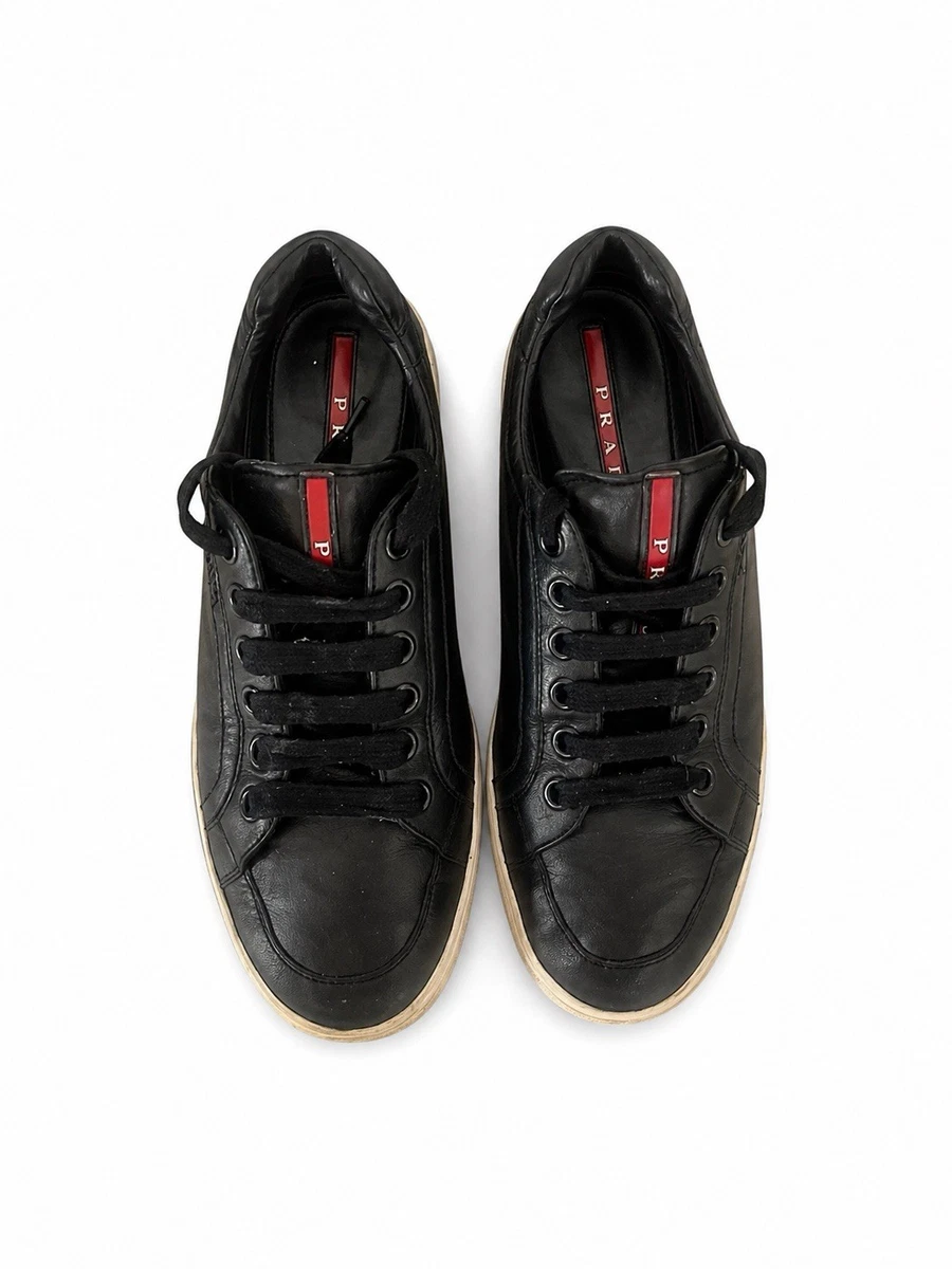 PRADA Leather Upper Red Casual Shoes for Men for sale | eBay