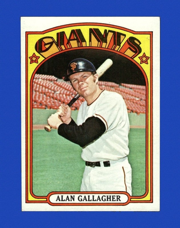 1972 Topps Set-Break #693 Alan Gallagher EX-EXMINT *GMCARDS*