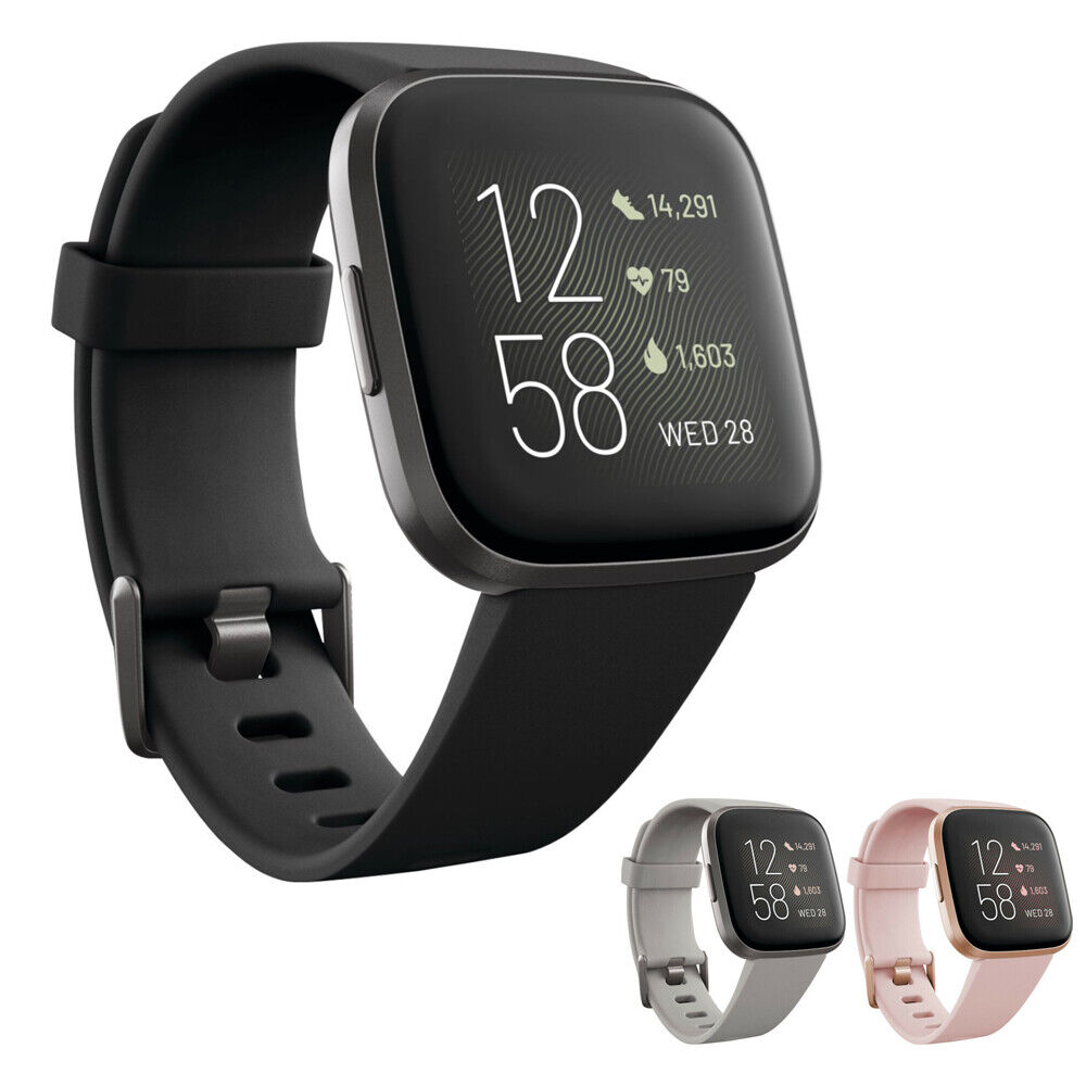 Impasse Onleesbaar De controle krijgen Fitbit Versa 2 Health & Fitness Smartwatch Authentic Activity Tracker New |  eBay