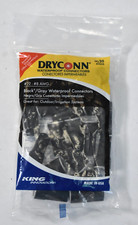 King Innovation Dryconn Waterproof Connectors Black/Gray #22-#8 AWG 20 Pack