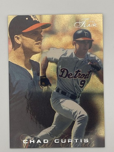 1996 Flair Chad Curtis #78 card