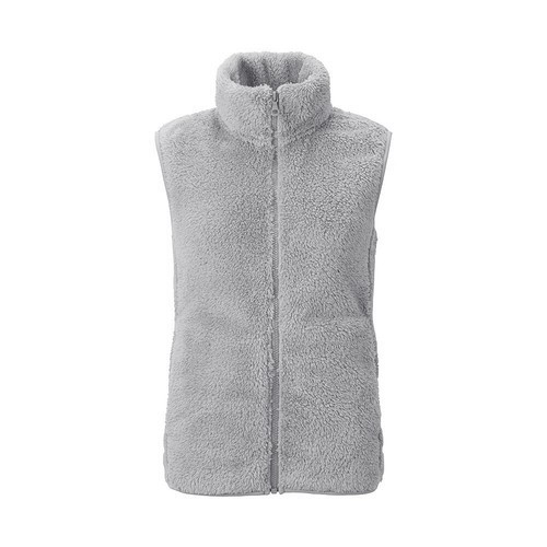 Lady Fleece Fur Vest Jacket Sleeveless Winter Thermal Waistcoat Bodywarmer Soft - Picture 19 of 20