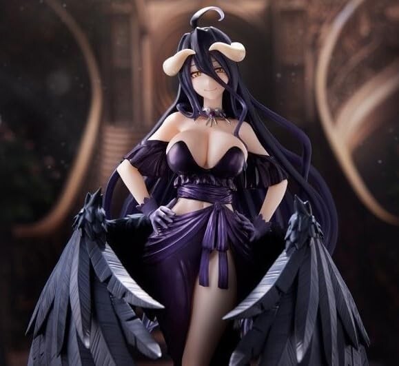 TAITO Overlord IV Albedo AMP figure black dress ver. Anime Manga