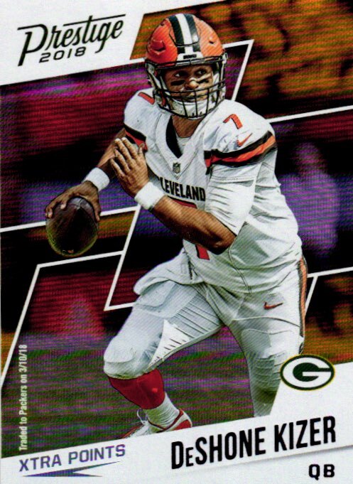 2018 Panini Prestige #20 DeShone Kizer Xtra Points Purple