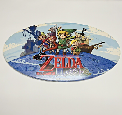 Legend Of Zelda Wind Waker Promotional Store Sign Display GameCube