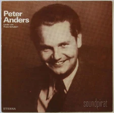 PETER ANDERS & MICHAEL RAUCHEISEN SCHUBERT LIEDER SONGS ETERNA ED.1 822611 NM