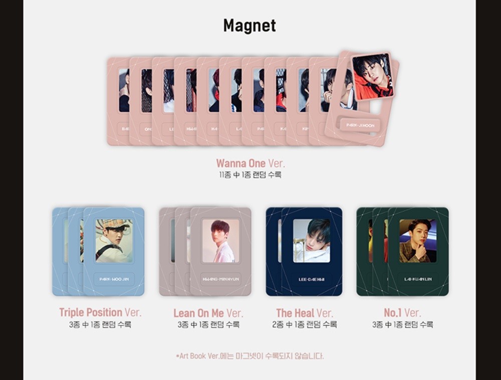 ワナワン CD DVDセット WANNA ONE 1÷χ=1 (UNDIVIDED) The Heal Ver. CD+Photobook+