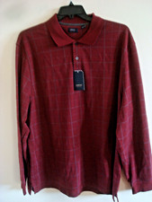 Big Mens Arrow Polo Shirt Burgundy Size XXL 2XL New