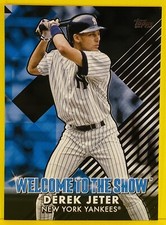 2022 Topps Welcome to the Show BLACK SP Derek Jeter /299 #WTTS-49